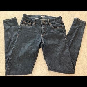 Garage High Waist Dark Wash Skinny Jeans - Size 5